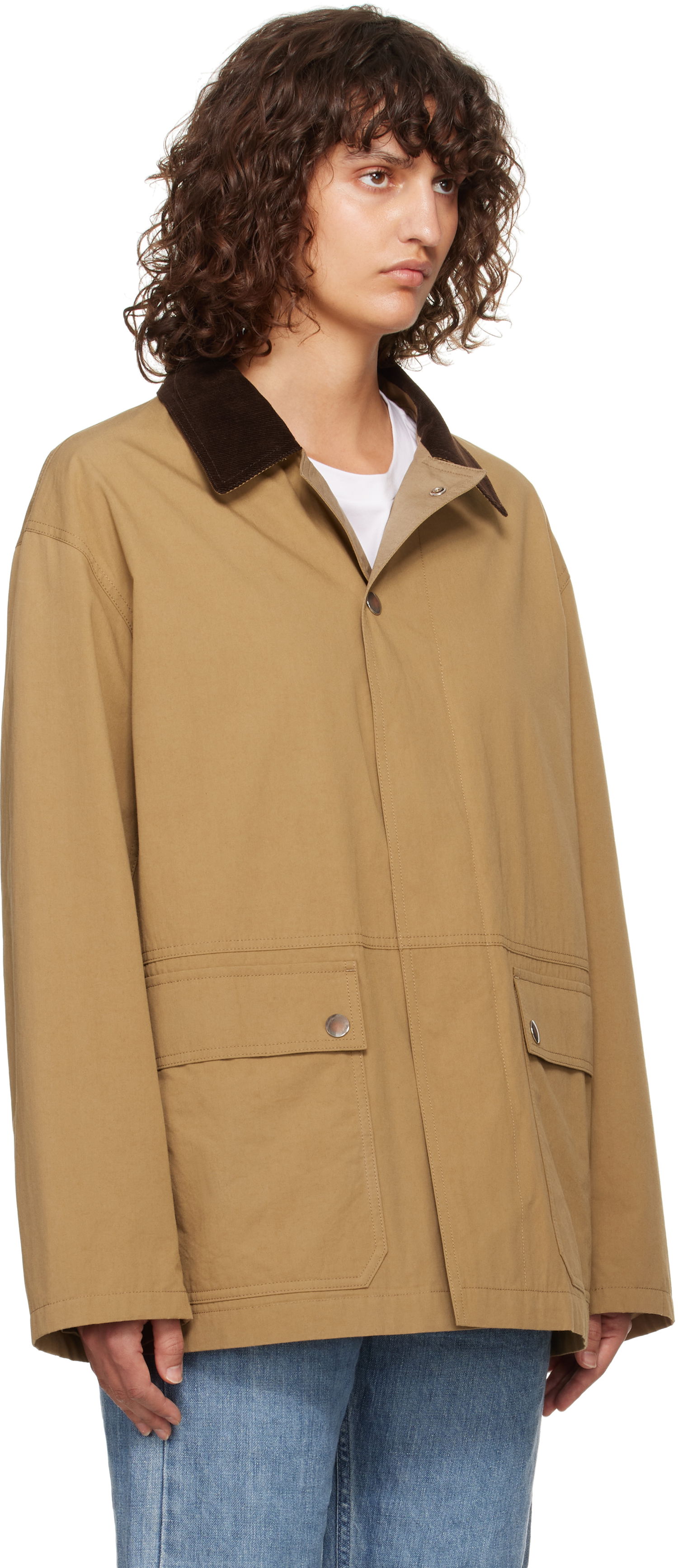 Куртка The Row The Row Frank Chore Jacket бежевий | 7961-W3562, 1