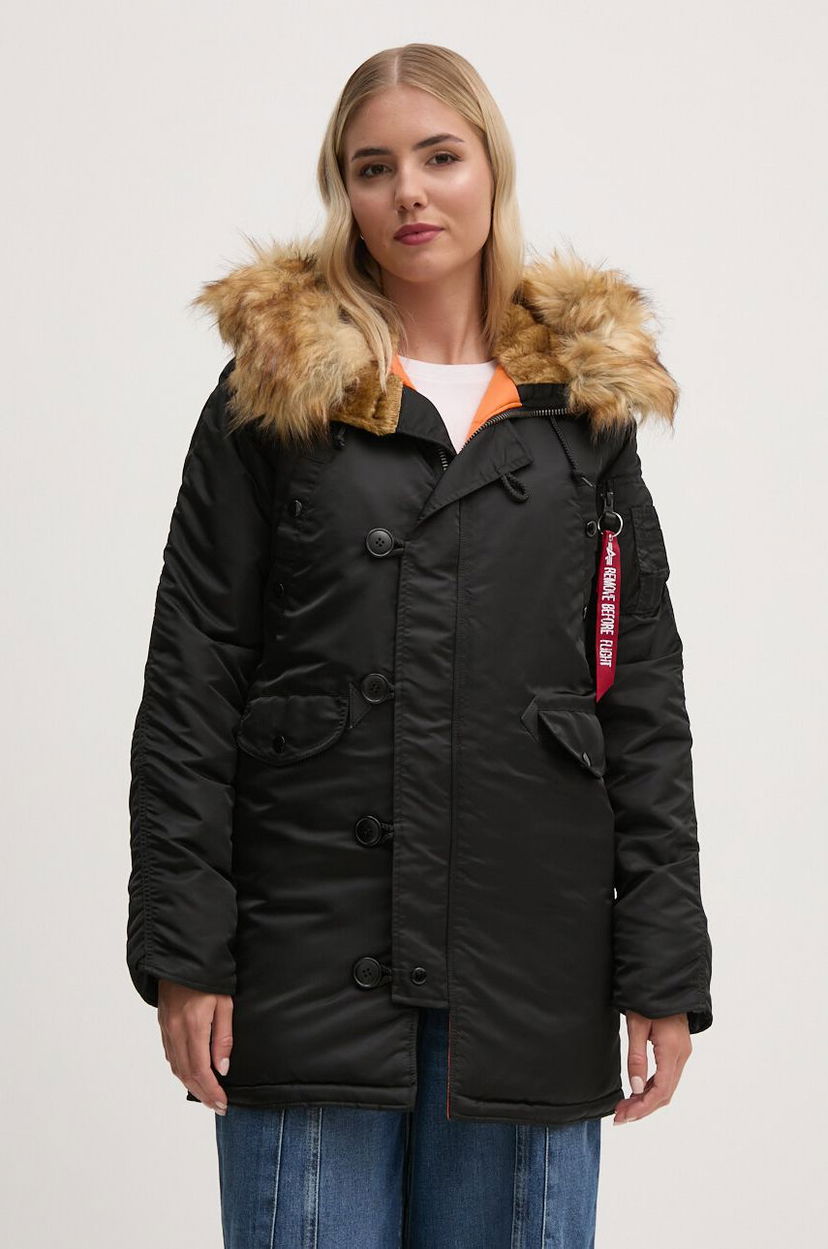 Парка Alpha Industries Parka Winter чорний | 113007
