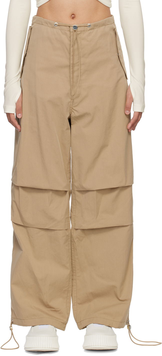 Штани карго Dion Lee Toggle Trousers бежевий | C2050S22