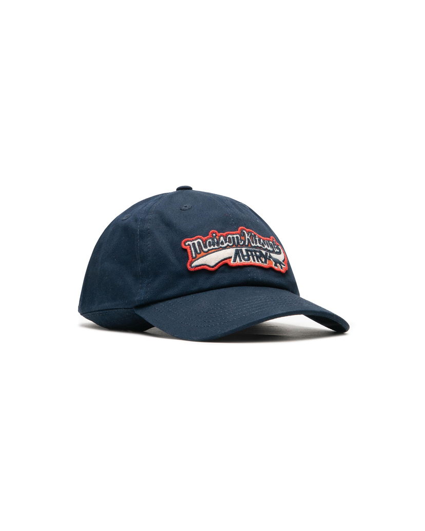 Кепка Autry Autry Action Shoes x Maison Kitsuné Baseball Cap темно-синій | ACPUMK3B