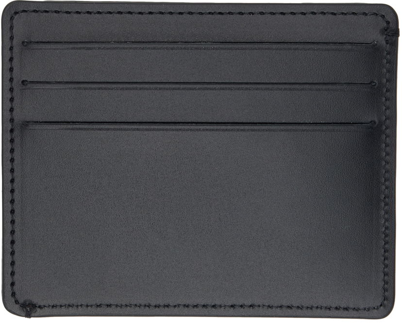 Гаманець Maison Margiela Black Stitches Card Holder чорний | SA2VX0003 P4745