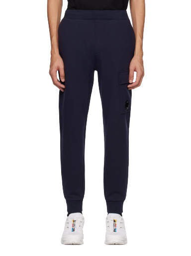Спортивні штани C.P. Company Tapered Sweatpants темно-синій | 14CMSP017A-005086W