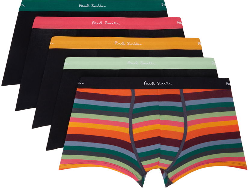 Боксери Paul Smith Paul Smith Five-Pack 'Artist Stripe' Boxer Briefs Різнокольоровий | M1A-914-M5PK1-79
