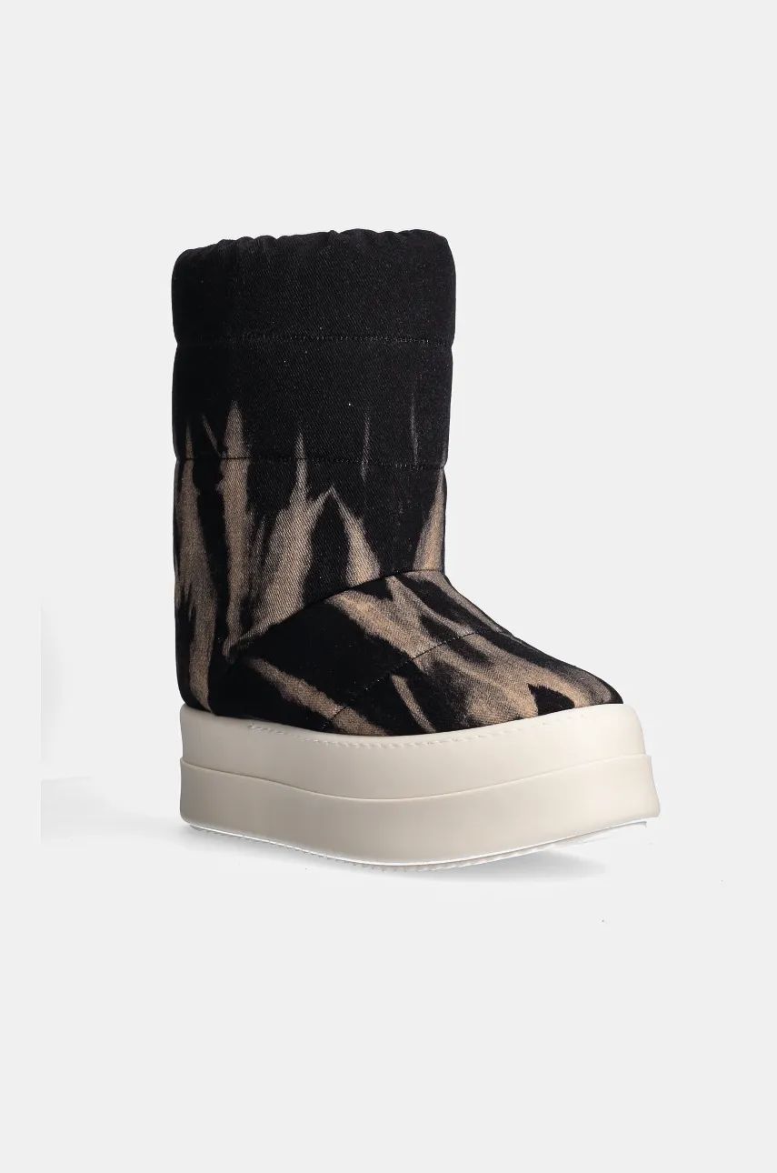 Кросівки та взуття Rick Owens Mega Bumper Lunar Boots чорний | DU02D2838.DBSUPA, 0