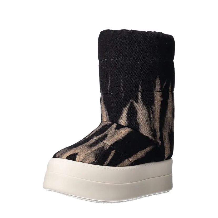 Кросівки та взуття Rick Owens Mega Bumper Lunar Boots чорний | DU02D2838.DBSUPA