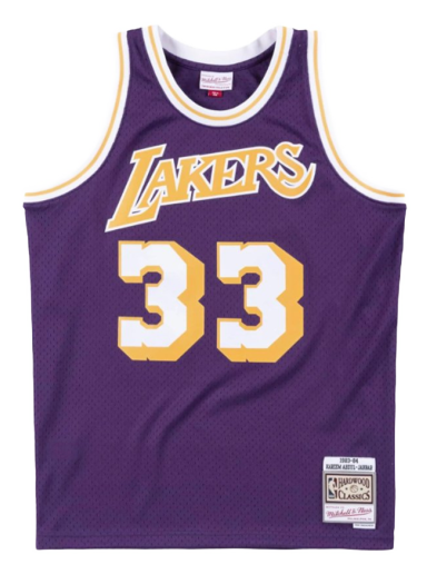 Джерсі Mitchell & Ness Los Angeles Lakers Kareem Abdul-Jabbar Swingman Jersey Фіолетовий | SMJYAC18109-LALPURP83KAB