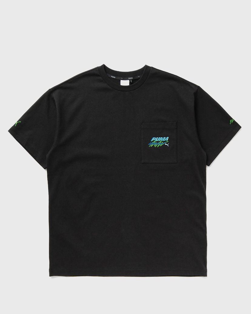 Футболка Puma Pocket Tee with Graphic Print чорний | 632012-01