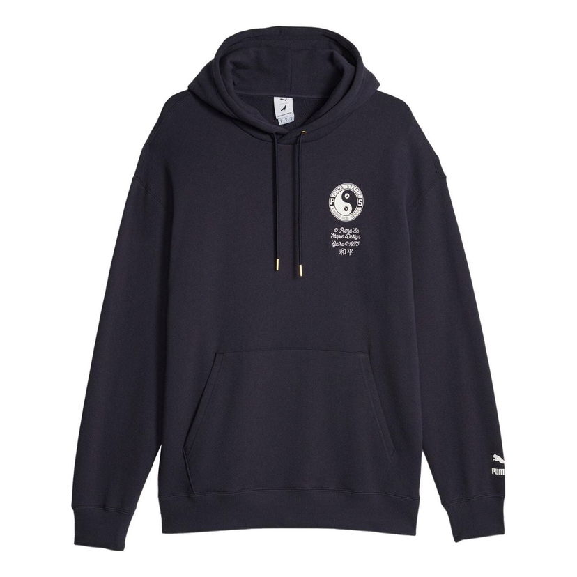 Світшоти Puma Men's Staple Graphic Hoodie темно-синій | 622202-16