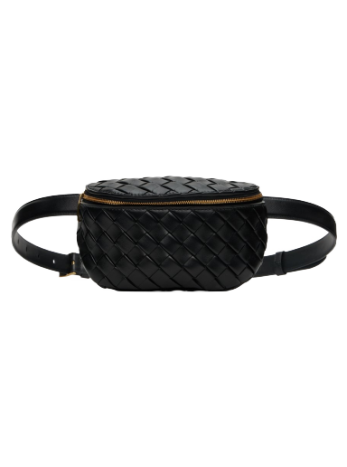 Поясна сумка Bottega Veneta Zip Pouch чорний | 756312 V3BD2