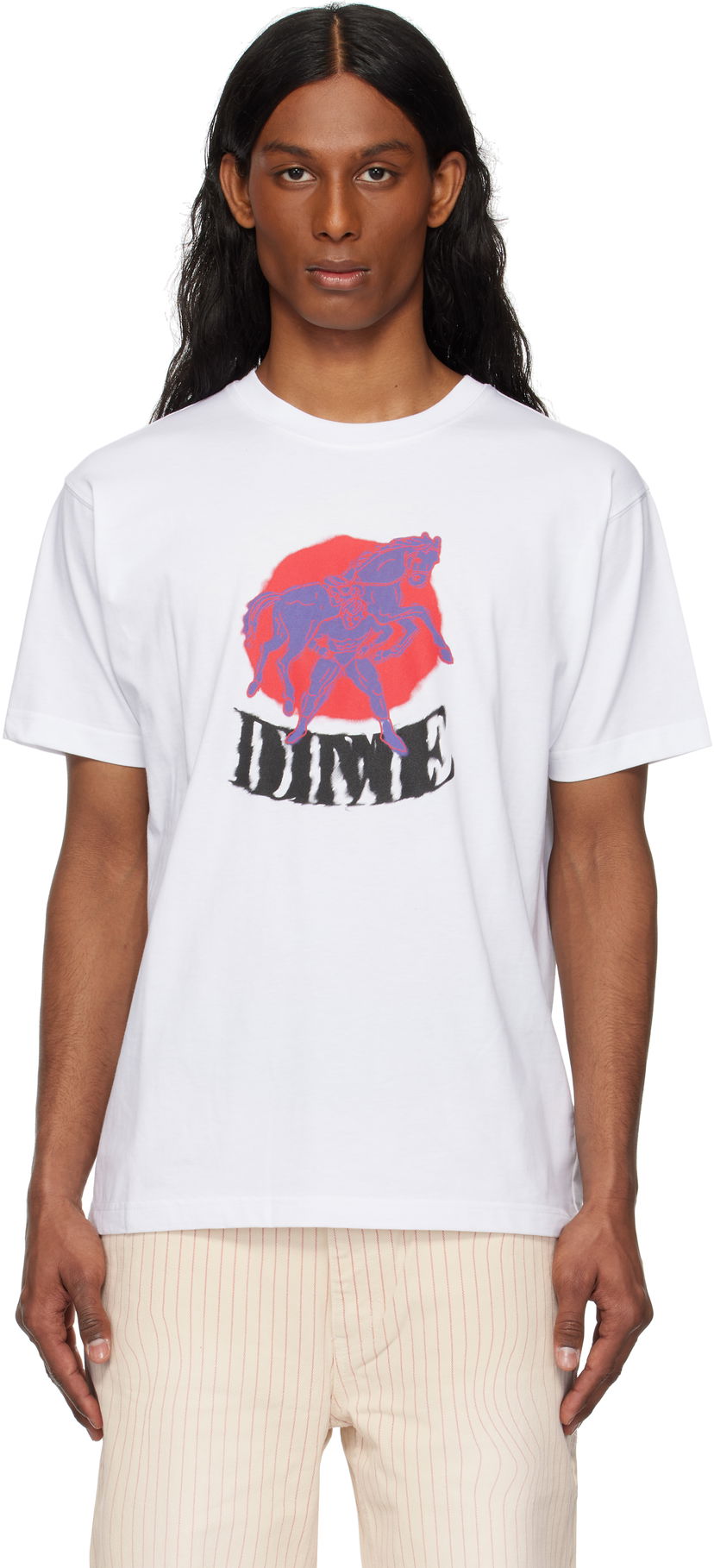 Футболка Dime Dime Horseplay Graphic T-Shirt білий | DIME2SP2556WHT