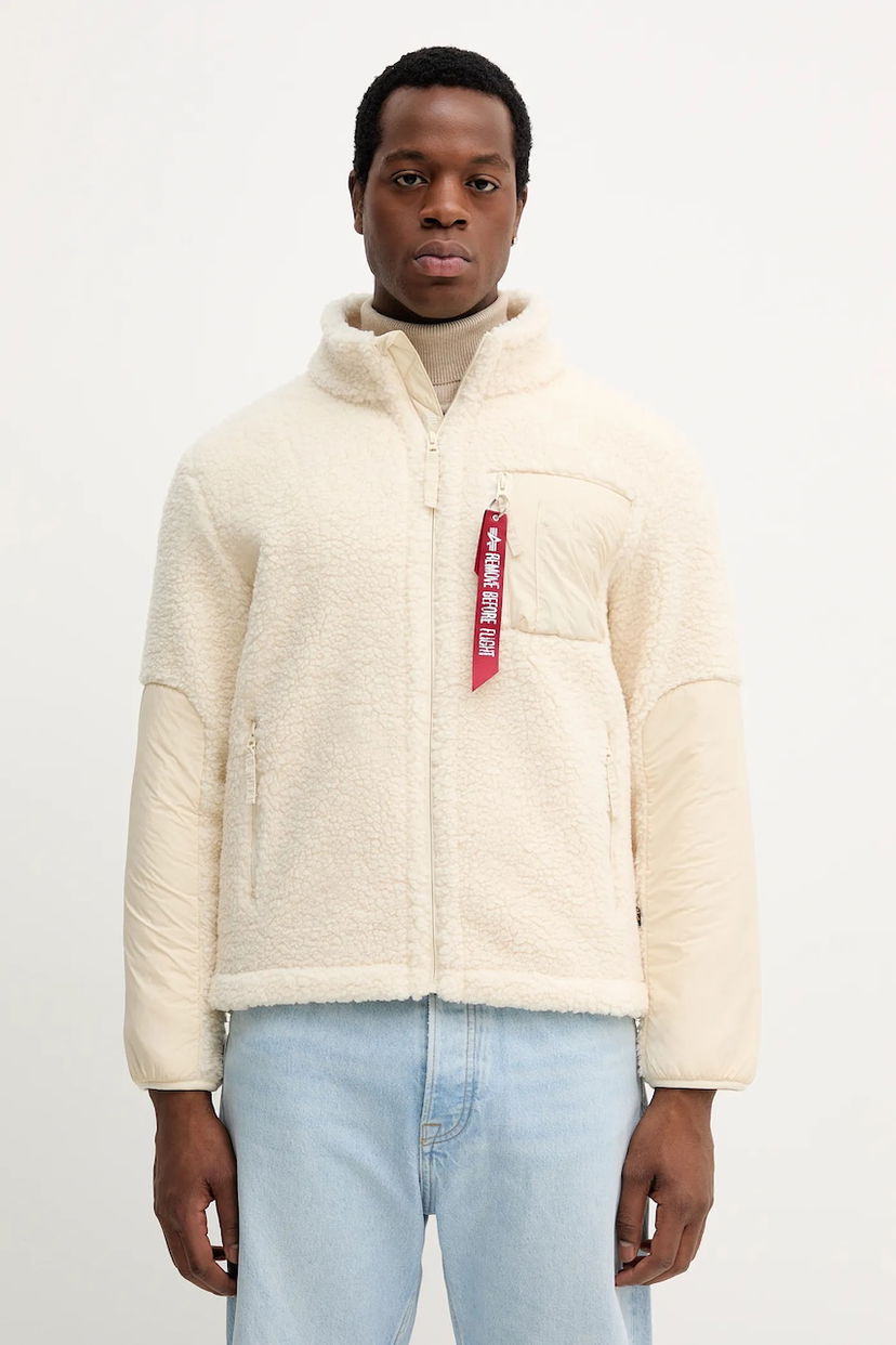 Куртка Alpha Industries Sherpa Fleece Jacket білий | 148118.16