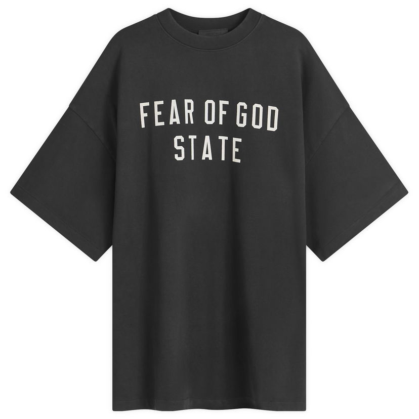 Футболка Fear of God Heavy Crewneck T-Shirt чорний | 125BT242000F