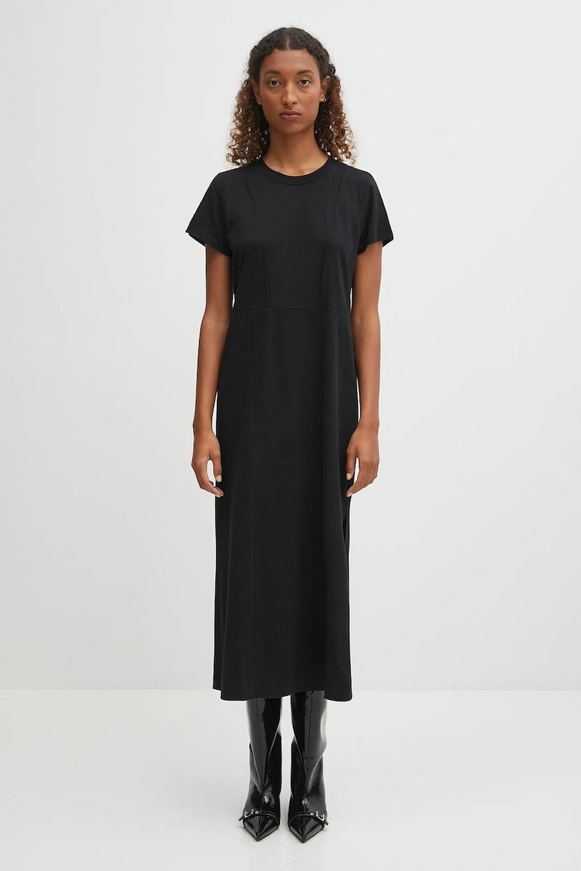 плаття Maison Margiela MM6 Maison Margiela Midi Dress чорний | S52DD0068.M20050.900