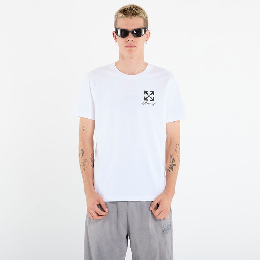Футболка Off-White Off-White Small Arrow Slim S/S T-Shirt білий | OMAA027F25JER00F0110