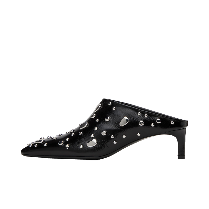 Кросівки та взуття Jil Sander Studs Mules чорний | J15WP0141_P7084