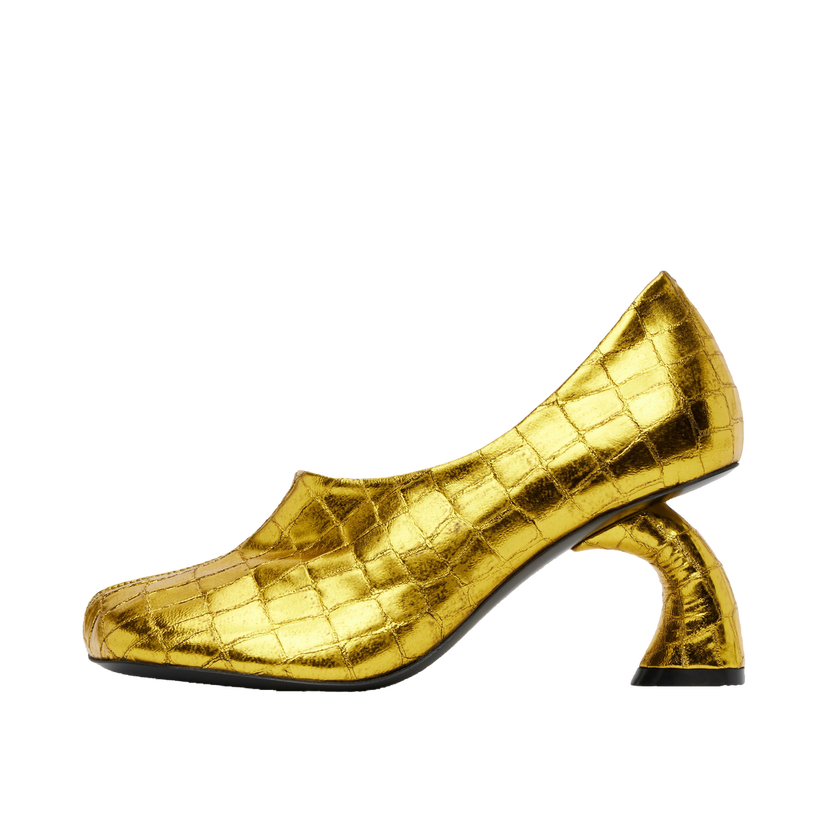 Кросівки та взуття Dries Van Noten Dries Van Noten Square Toe Heels Металік | WS251-1551-208
