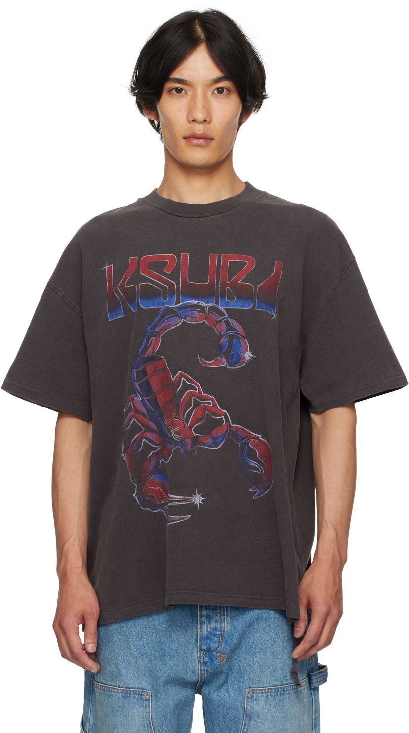 Футболка Ksubi Ksubi Venom Ekcess Graphic T-Shirt чорний | MPF25TE026