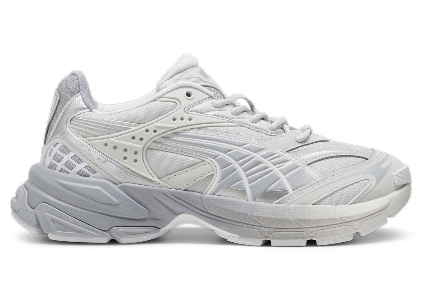 Кросівки та взуття Puma Velophasis 372.5 Feather Gray Gray Fog Сірий | 396475-01, 0