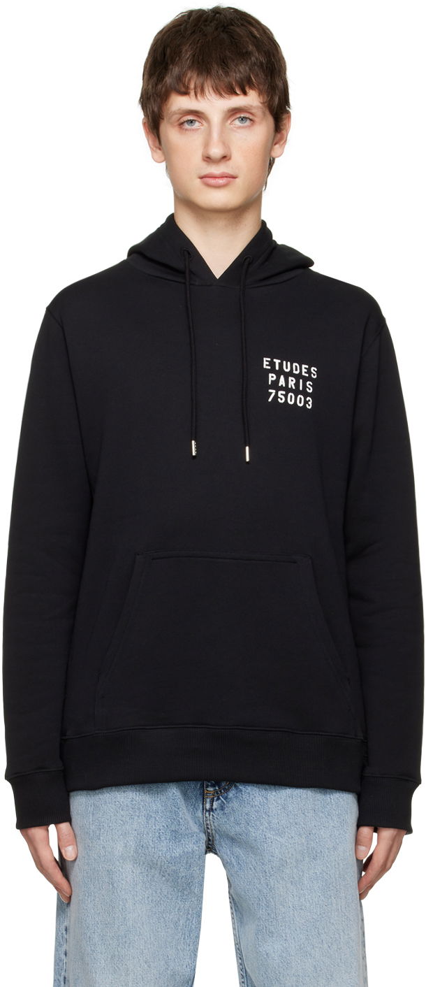 Світшоти Études Stencil Hoodie чорний | H22MM254OC16BK