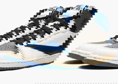 Кросівки та взуття Jordan Fragment Design x Travis Scott x Air Jordan 1 Retro High Синій | DH3227-105, 1