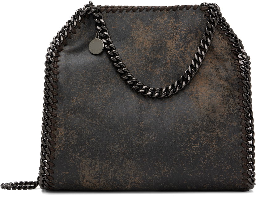 сумка-тоут Stella McCartney Stella McCartney Falabella Mini Tote Bag Коричневий | 371223WP0608
