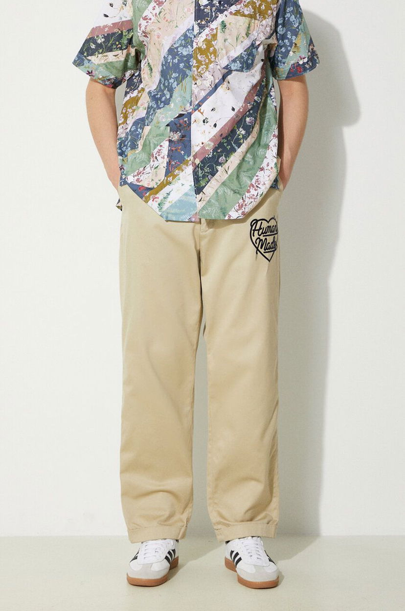 Штани карго Human Made Chino Pants бежевий | HM27PT006