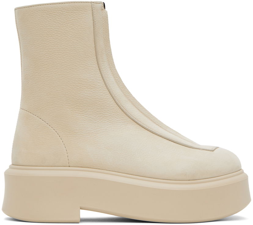 Одяг The Row The Row Zipped I Boots бежевий | F1144-L131R