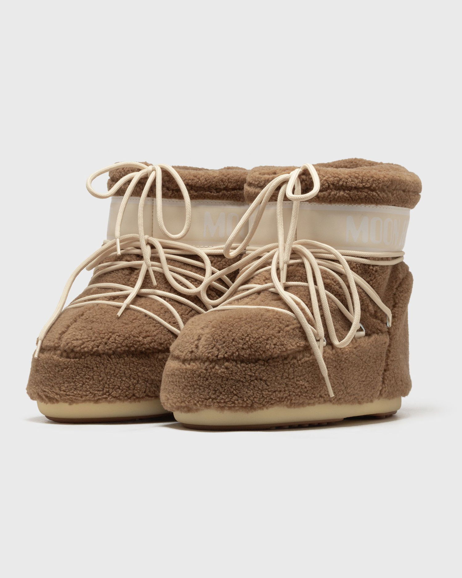 Кросівки та взуття Moon Boot Moon Boot ICON Low Fleece Boots Коричневий | 80D1409700-M047, 1