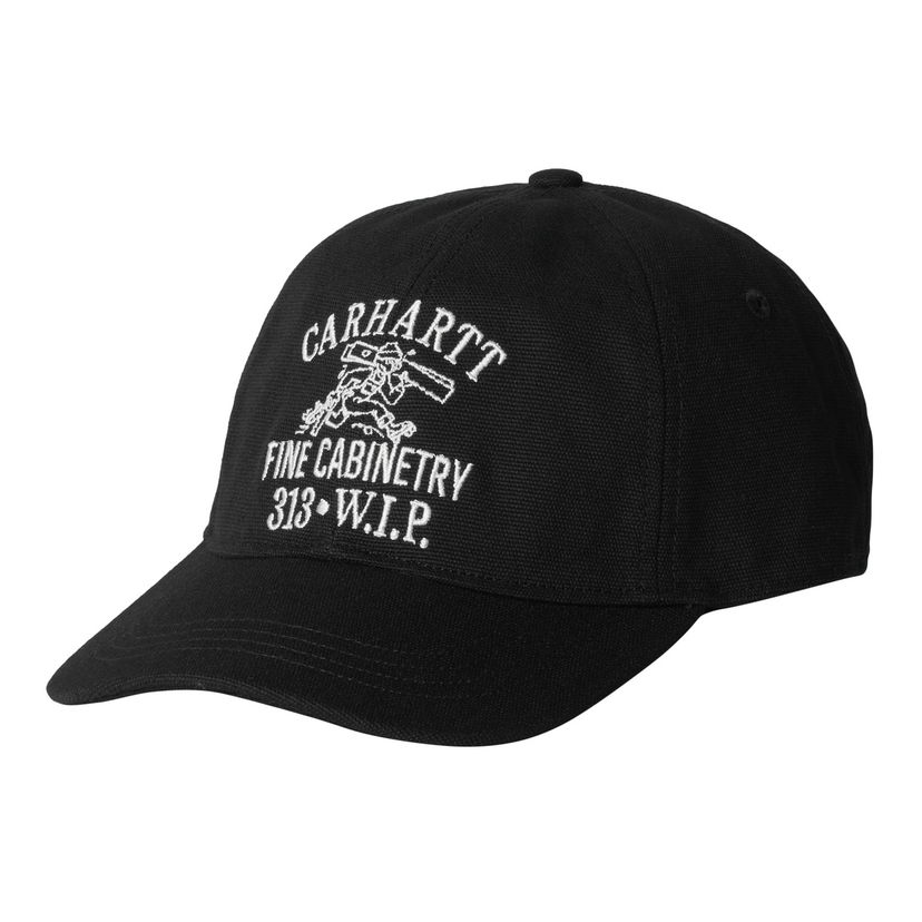 Кепка Carhartt WIP Cabinetry Cap чорний | I034749_5