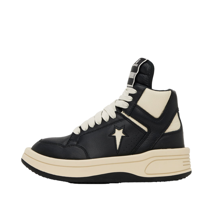 Кросівки та взуття Rick Owens DRKSHDW Black & White Converse Edition Turbowpn чорний | DC02BX945 CA03R0