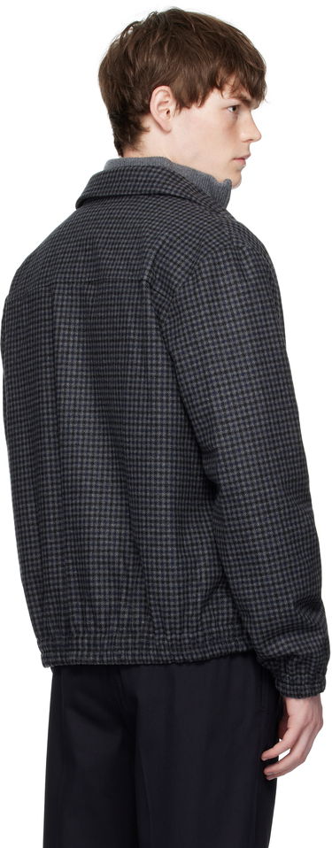 Куртка A.P.C. A.P.C. Gilbert Houndstooth Jacket темно-синій | WOARZ-M32018, 2