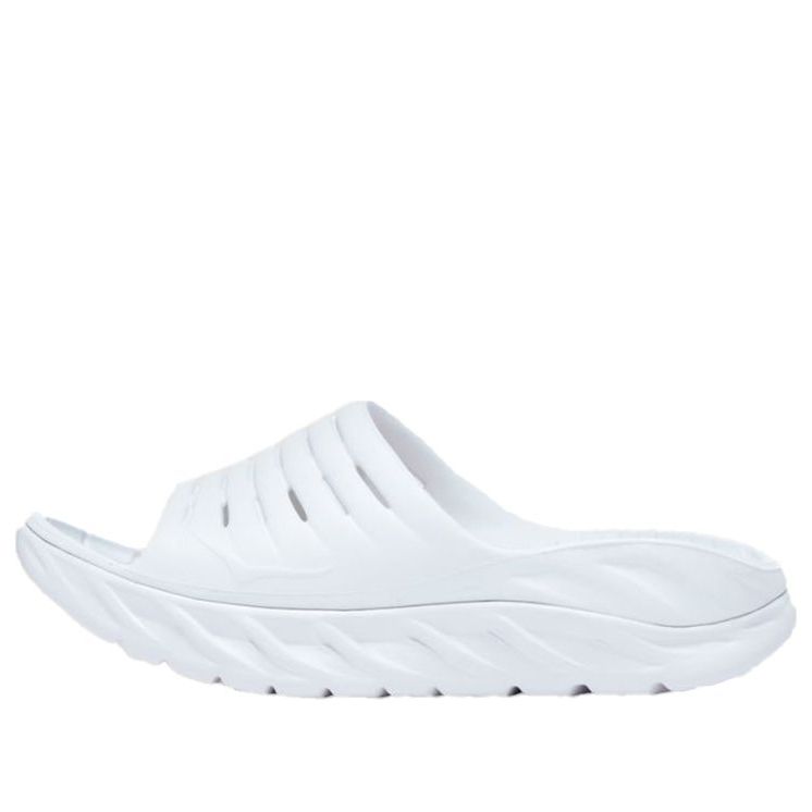 Кросівки та взуття Hoka One One ORA Recovery Slides білий | 1134527-WWH, 0