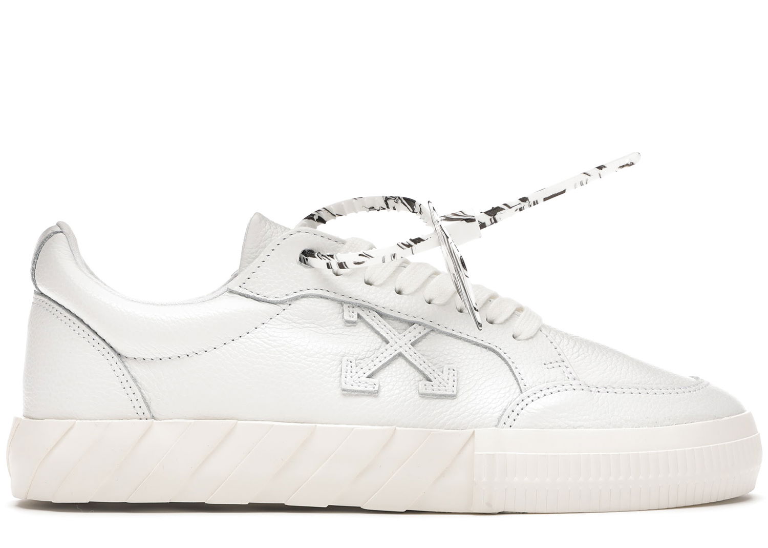 Кросівки та взуття Off-White Low Vulc "White" білий | OMIA085F20LEA0030101, 0