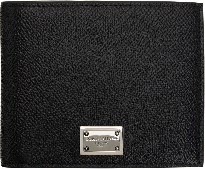 Гаманець Dolce & Gabbana Dolce&Gabbana Calfskin Coin Pocket Wallet чорний | BP3102AG219