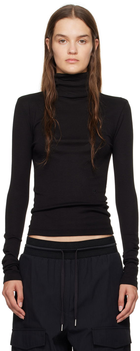 Cветр Helmut Lang Helmut Lang Turtleneck чорний | O01HW518