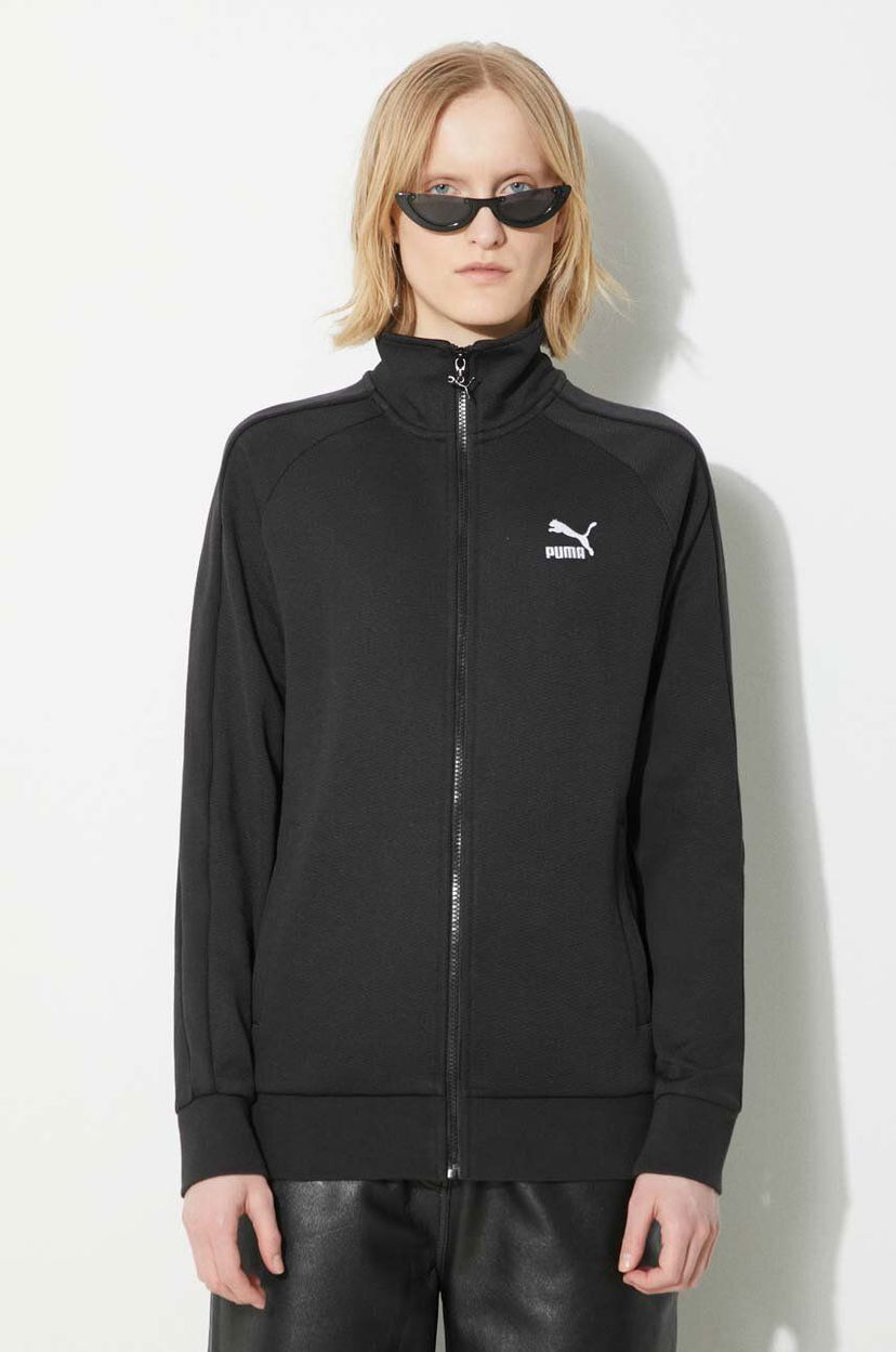 Куртка бомбер Puma T7 Track Jacket чорний | 624328