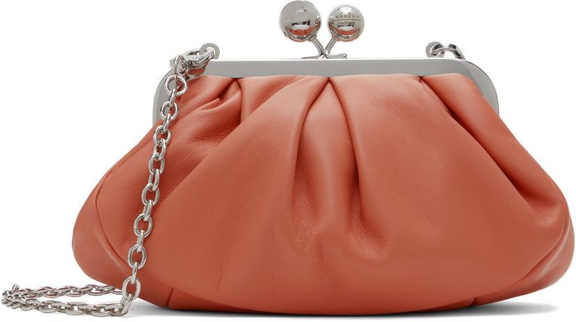 Сумочка Max Mara Weekend Max Mara Prati Leather Shoulder Bag Помаранчевий | 2515511034600