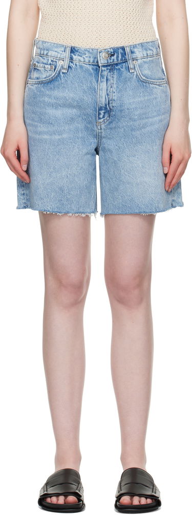 Шорти rag & bone Rag & Bone Kaia Denim Shorts Синій | WDD25P9001RGMA, 0