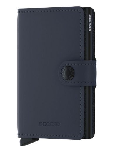 Гаманець Secrid Miniwallet "Matte Night Blue" темно-синій | MM-Night-Blue