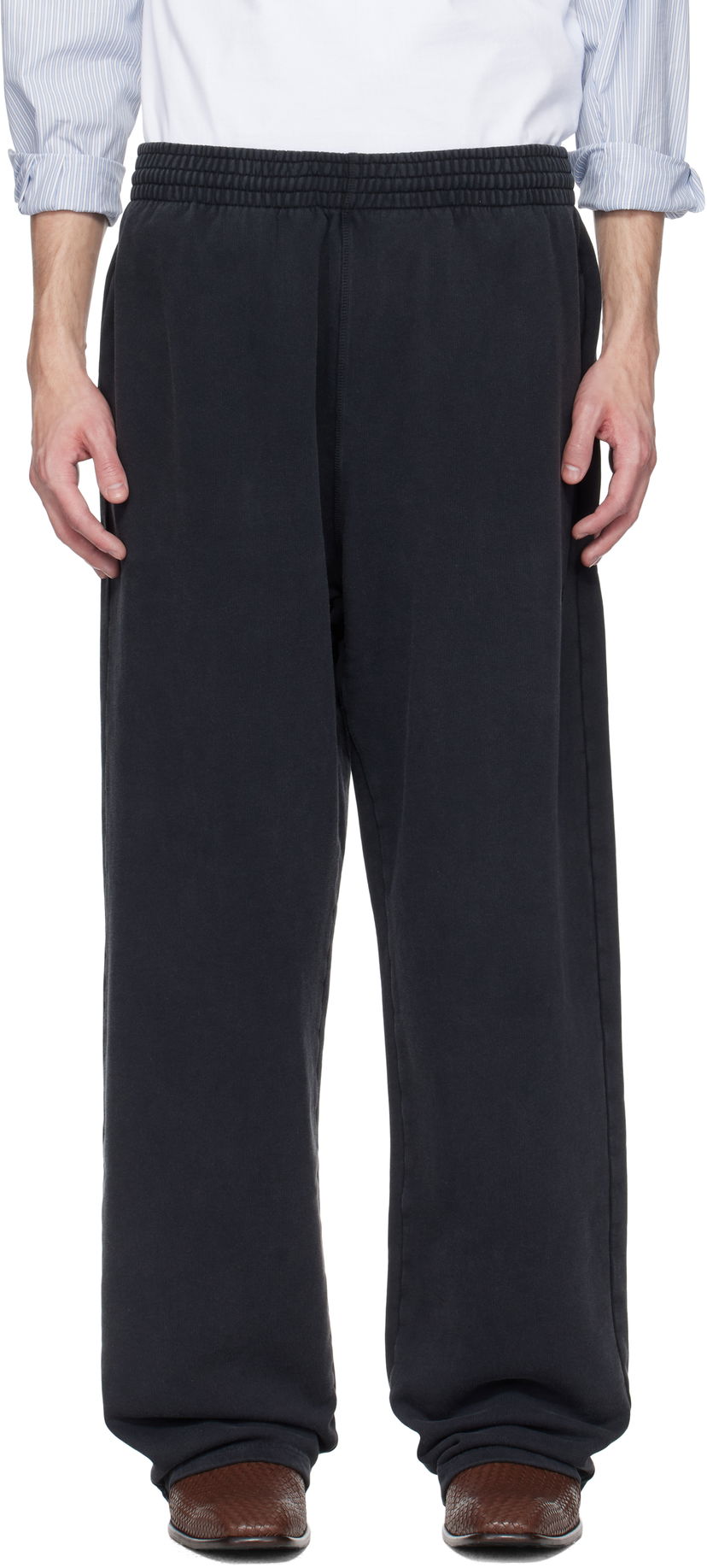 Спортивні штани Martine Rose Martine Rose Wide-Leg Sweatpants чорний | 606JS02002C