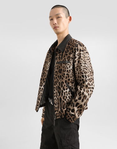 Куртка Dolce & Gabbana Dolce & Gabbana Leopard-Print Jacket Різнокольоровий | G9BIOTFSFN4HY13M, 3