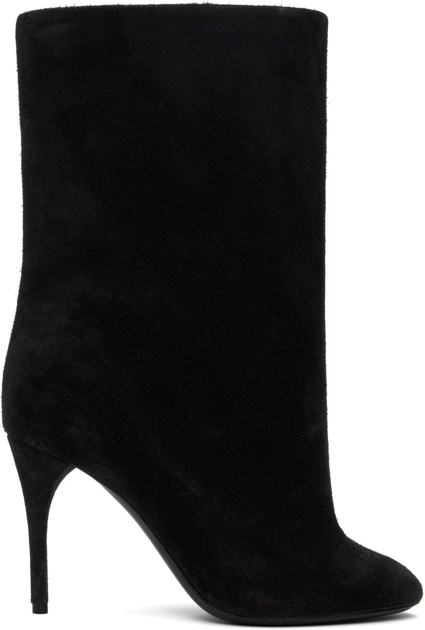 Одяг Alaïa ALAÏA Low 90 Suede Boots чорний | AA3B098CK177
