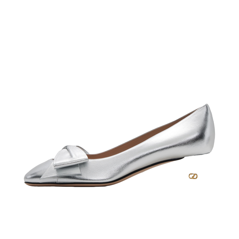 Кросівки та взуття Valentino Valentino Garavani Bowow Kitten Heels Металік | 6W2S0LB5KDR