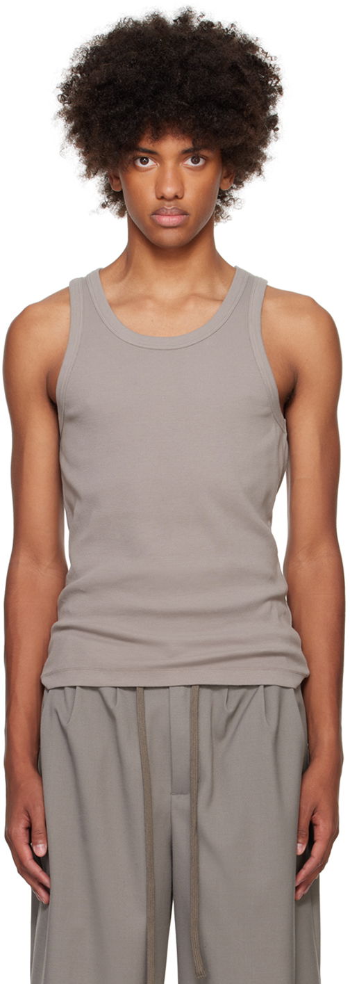 Безрукавка Entire Studios Rib Tank Top Сірий | ES2155SA