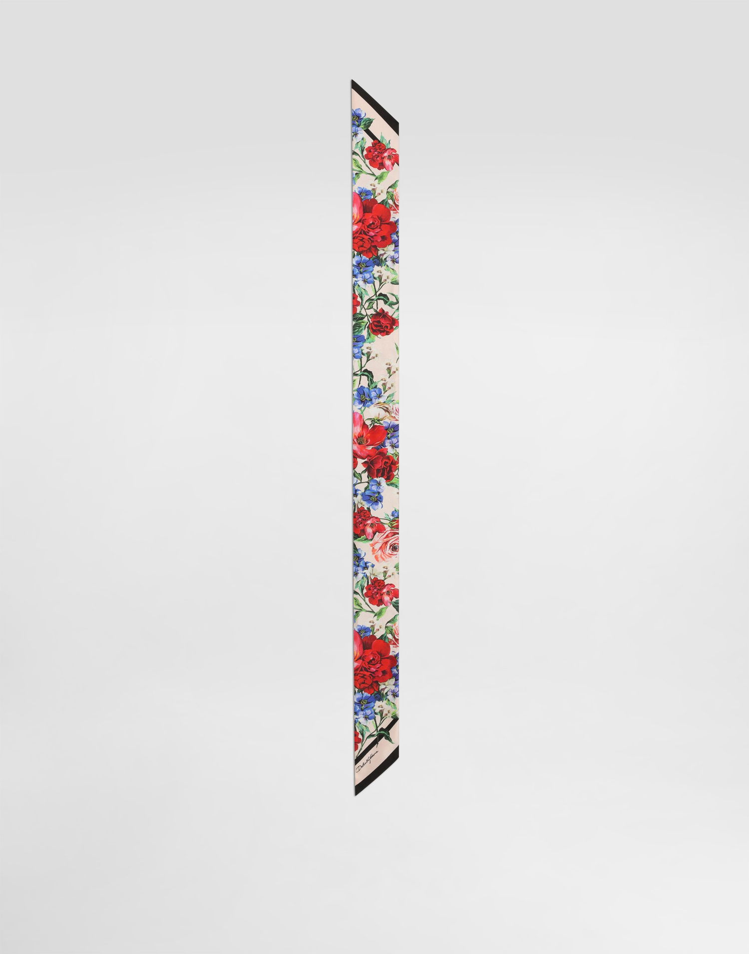 Шарф Dolce & Gabbana Dolce & Gabbana Floral Print Twill Headscarf Різнокольоровий | FS215AGDC5GH25QG, 0