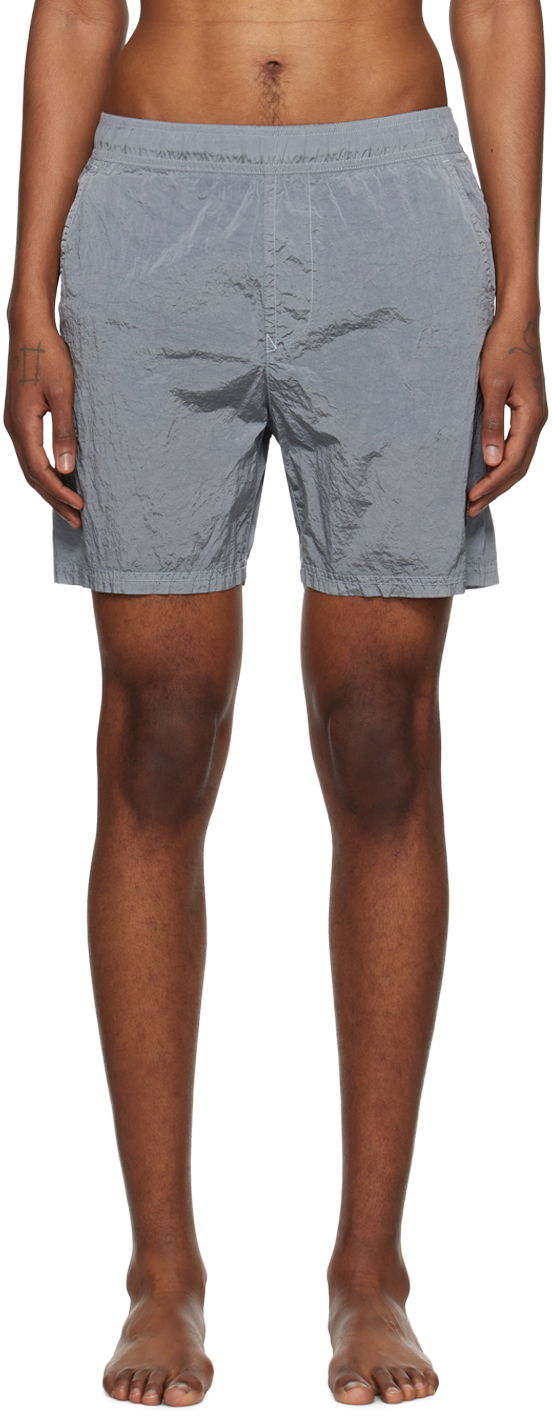 Шорти Stone Island Metallic Swim Shorts Сірий | 8015B0943