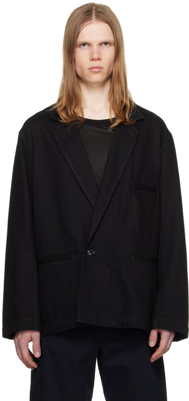 Пальто LEMAIRE Double-Breasted Blazer чорний | JA1038 LD1004, 0