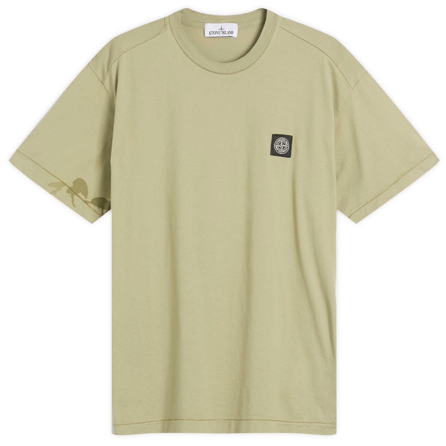Футболка Stone Island Patch Logo T-Shirt, Size Large Зелений | K2S152100027-V0055, 1