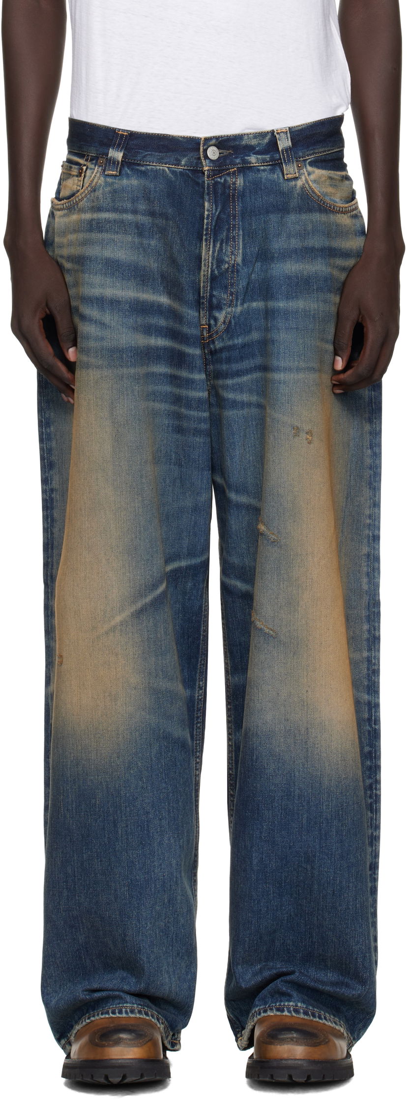 Джинси Acne Studios Acne Studios Loose Fit 2023 Jeans Синій | C00094-
