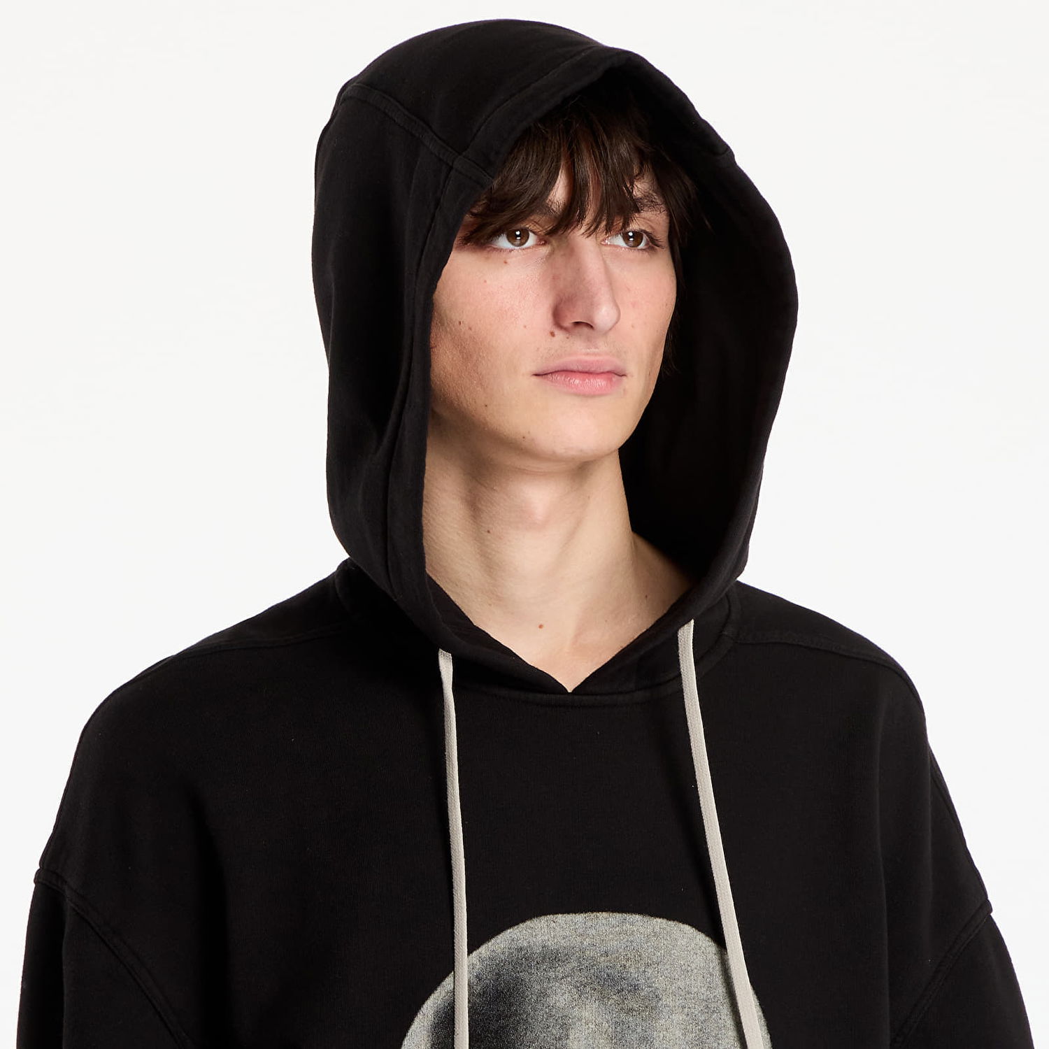 Світшоти Rick Owens Rick Owens DRKSHDW Peter Graphic Hoodie чорний | DU02E7280 FEP1P 0908, 1